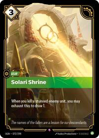 Solari Shrine - Origins - 072/298