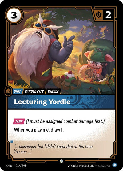Lecturing Yordle (087/298) (OGN)