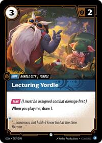 Lecturing Yordle - Origins - 087/298