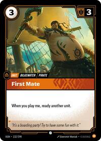 First Mate - Origins - 132/298