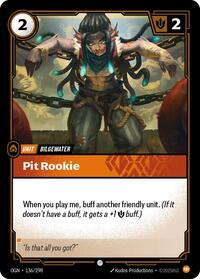 Pit Rookie - Origins - 136/298