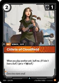Cithria of Cloudfield - Origins - 139/298