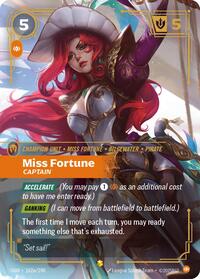 Miss Fortune, Captain (Alternate Art) - Origins - 162a/298