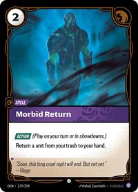 Morbid Return - Origins - 170/298