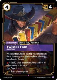 Twisted Fate, Gambler - Origins - 200/298