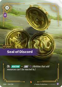 Seal of Discord - Origins - 204/298