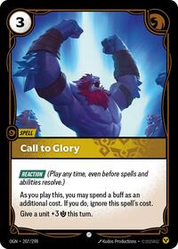 Call to Glory - Origins - 207/298