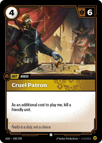 Cruel Patron (208/298) (OGN)