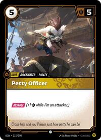 Petty Officer - Origins - 215/298