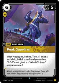 Peak Guardian - Origins - 223/298