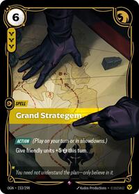 Grand Strategem - Origins - 233/298