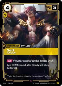 Sett, Kingpin - Origins - 240/298