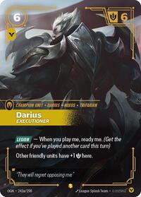 Darius, Executioner (Alternate Art) - Origins - 243a/298
