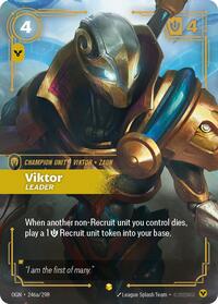 Viktor, Leader (Alternate Art) - Origins - 246a/298