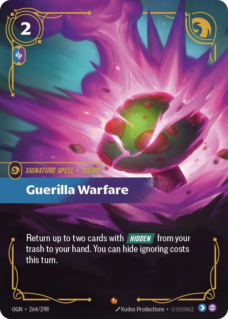Image for Guerilla Warfare (264/298) (OGN) - Riftbound: League of Legends Trading Card Game
