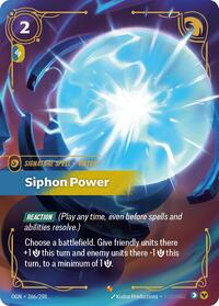 Siphon Power - Origins - 266/298