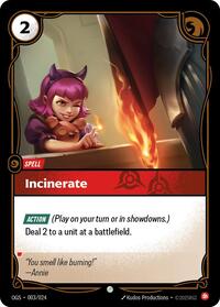 Incinerate - Origins: Proving Grounds - 003/024