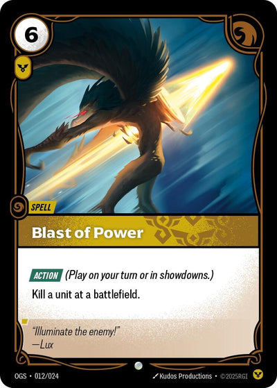 Blast of Power (012/024) (OGS)