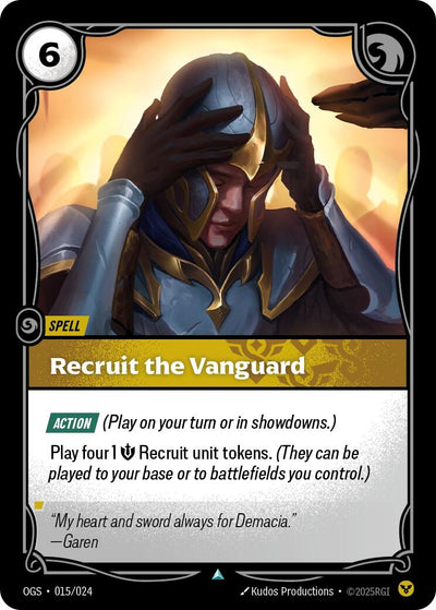 Recruit the Vanguard (015/024) (OGS)
