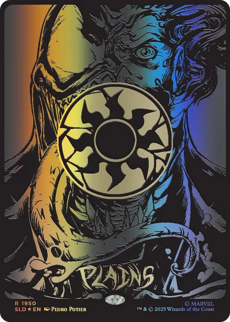 Image for Plains (1950) (Raised Foil) (1950) (SLD) - Magic: The Gathering