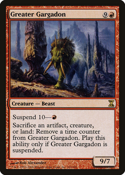Greater Gargadon - Time Spiral - 161