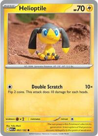 Helioptile - 052/132 - ME01: Mega Evolution - 052/132