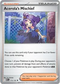 Acerola's Mischief - 113/132 - ME01: Mega Evolution - 113/132