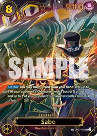 Sabo - OP07-118 (SP) - Carrying On His Will - OP07-118