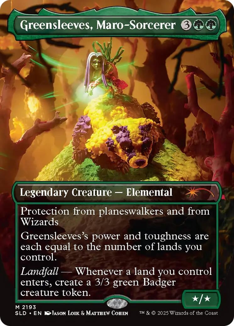 Image for Greensleeves, Maro-Sorcerer (2193) (SLD) - Magic: The Gathering