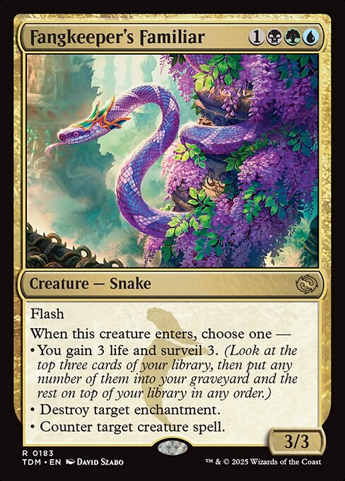 Fangkeeper's Familiar - Tarkir: Dragonstorm - 183