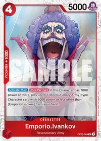 Emporio.Ivankov (Pirate Foil) - Premium Booster -The Best- Vol. 2 - OP05-004