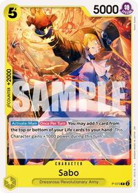 Sabo - P-073 (Reprint) - Premium Booster -The Best- Vol. 2 - P-073