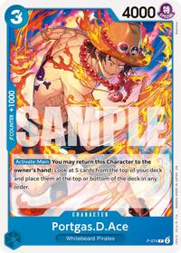 Portgas.D.Ace - P-074 (Reprint) - Premium Booster -The Best- Vol. 2 - P-074