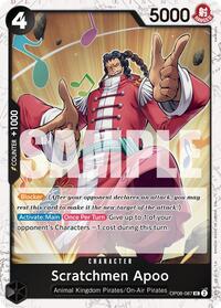 Scratchmen Apoo - OP08-087 (Pirate Foil) - Premium Booster -The Best- Vol. 2 - OP08-087