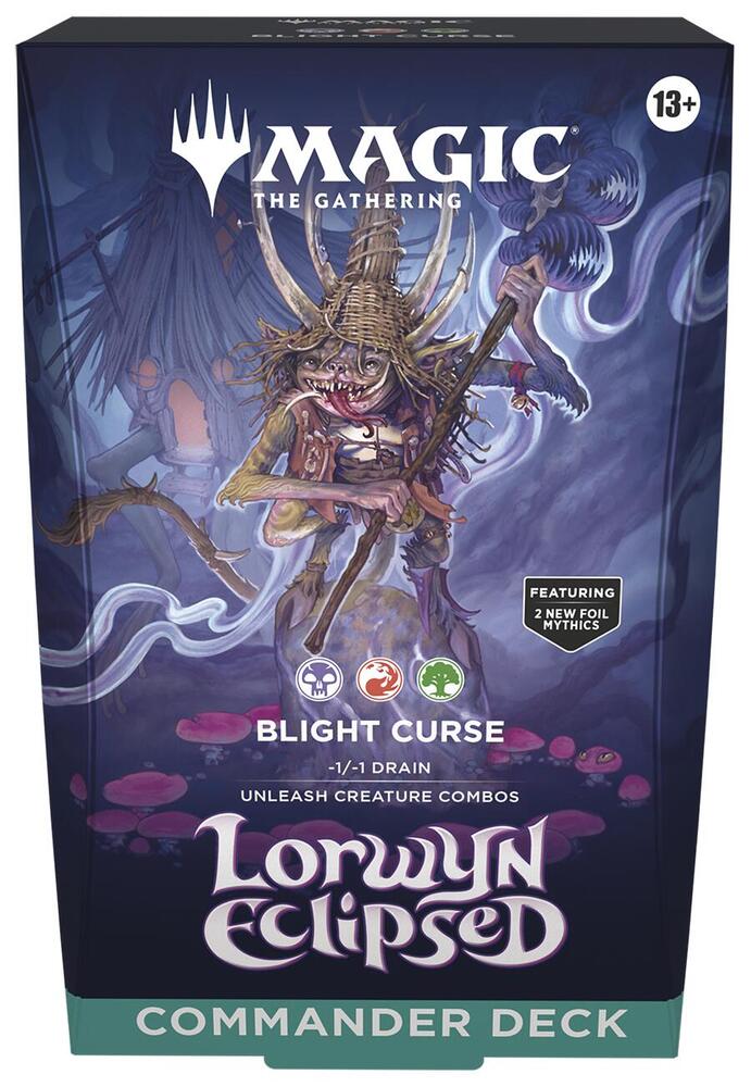 Lorwyn Eclipsed Commander Deck Blight Curse - Lorwyn Eclipsed Commander