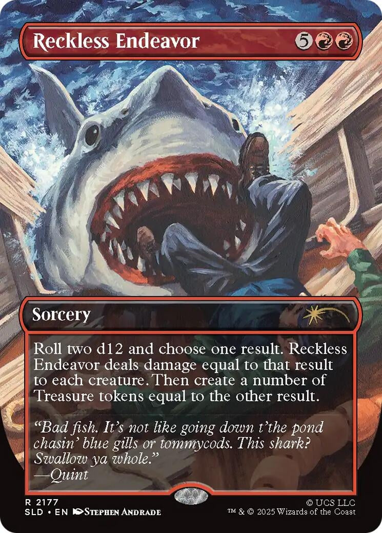Image for Reckless Endeavor (2177) (SLD) - Magic: The Gathering