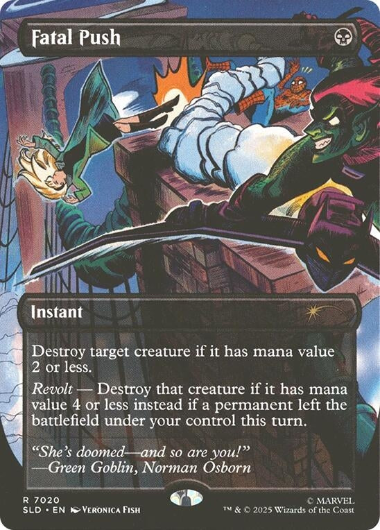 Image for Fatal Push (7020) (7020) (SLD) - Magic: The Gathering
