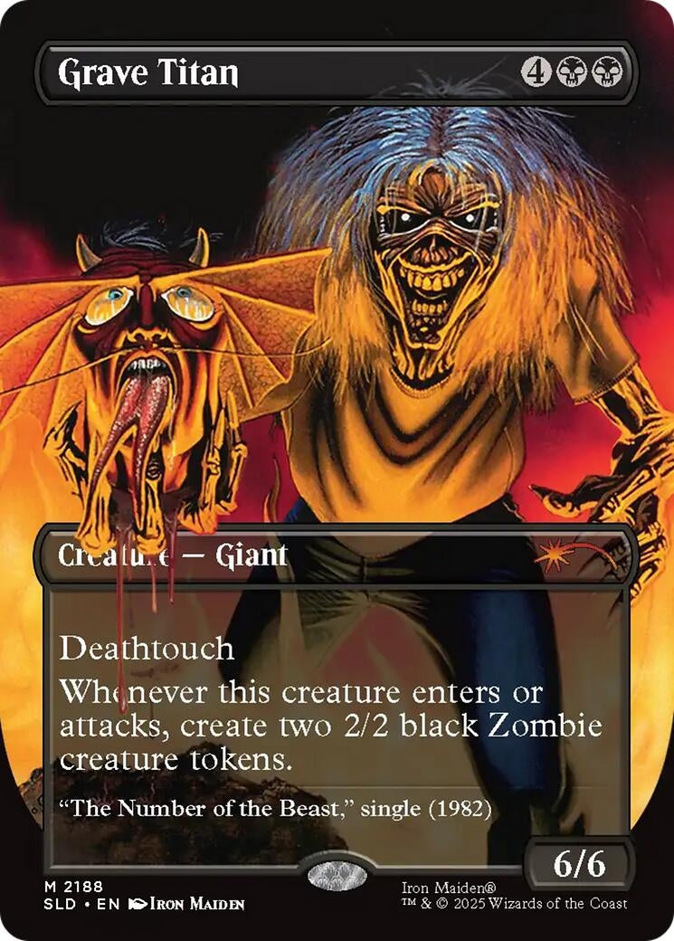Image for Grave Titan (2188) (2188) (SLD) - Magic: The Gathering