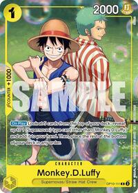 Monkey.D.Luffy (Learn Together Deck Set - Set Sail Event) - One Piece Promotion Cards - OP10-111