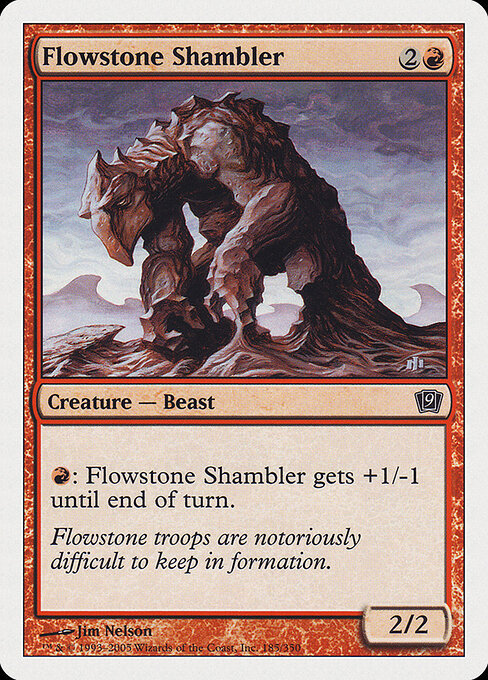 Flowstone Shambler - Ninth Edition - 185