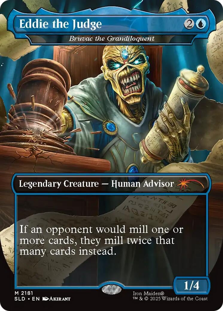 Image for Eddie the Judge - Bruvac the Grandiloquent (2181) (SLD) - Magic: The Gathering