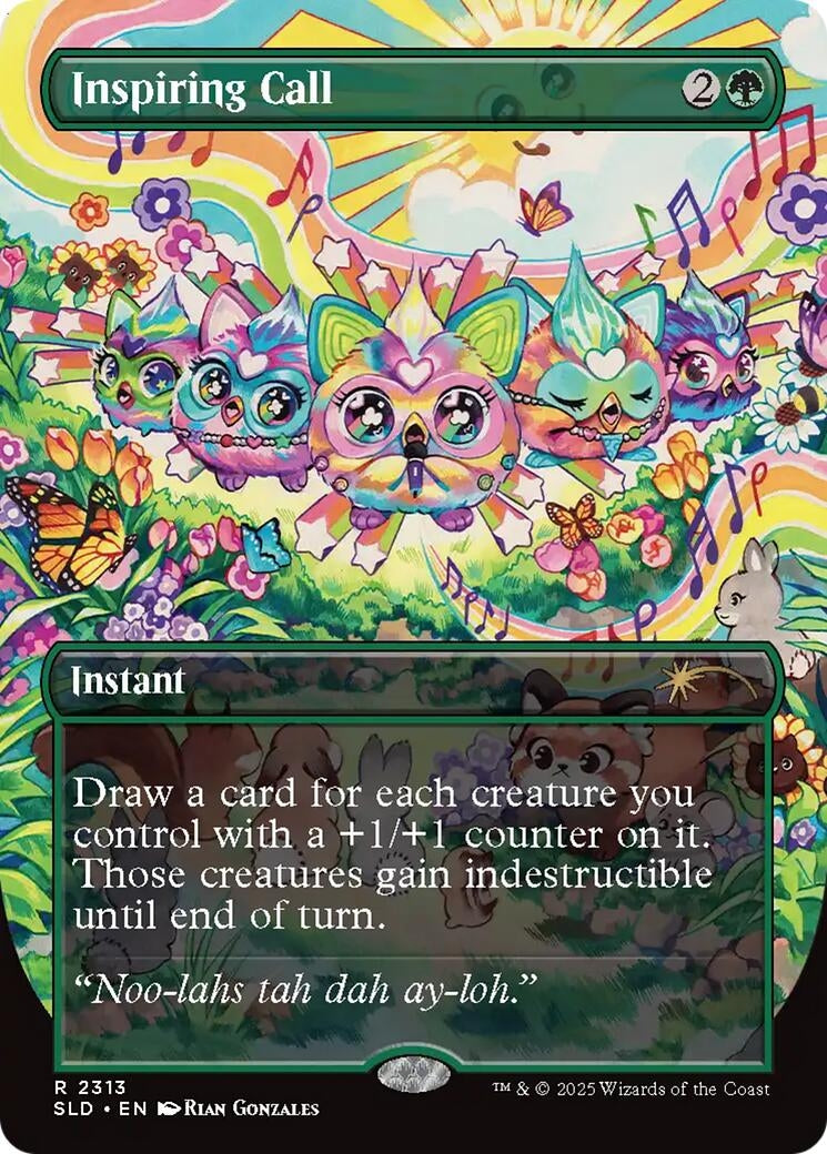 Image for Inspiring Call (2313) (SLD) - Magic: The Gathering