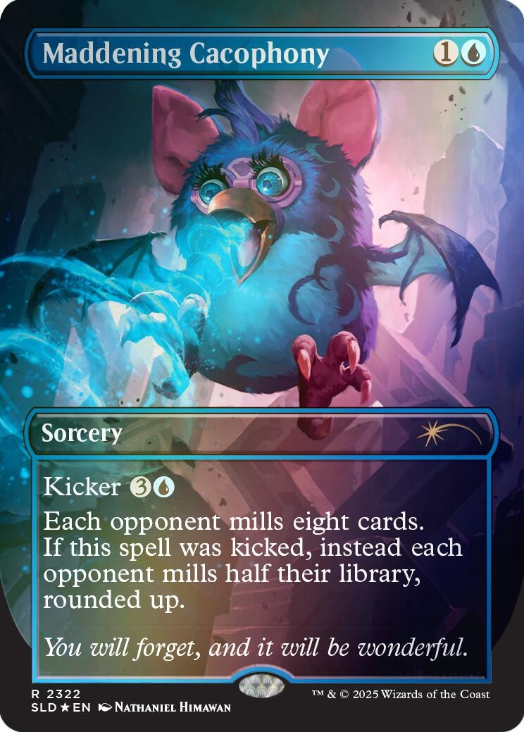 Image for Maddening Cacophony (2322) (Rainbow Foil) (2322) (SLD) - Magic: The Gathering