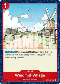 Windmill Village - Carrying On His Will - OP13-022