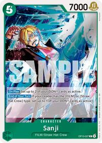 Sanji - Carrying On His Will - OP13-027