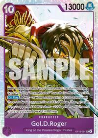 Gol.D.Roger (064) - Carrying On His Will - OP13-064