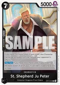 St. Shepherd Ju Peter - Carrying On His Will - OP13-084