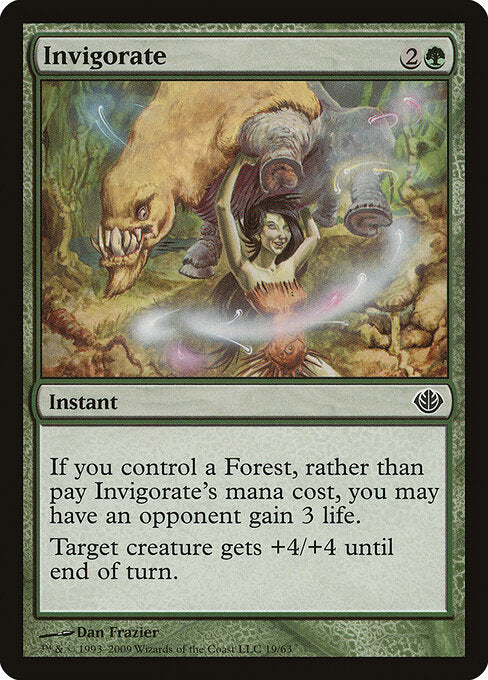 Invigorate - Duel Decks: Garruk vs. Liliana - 19