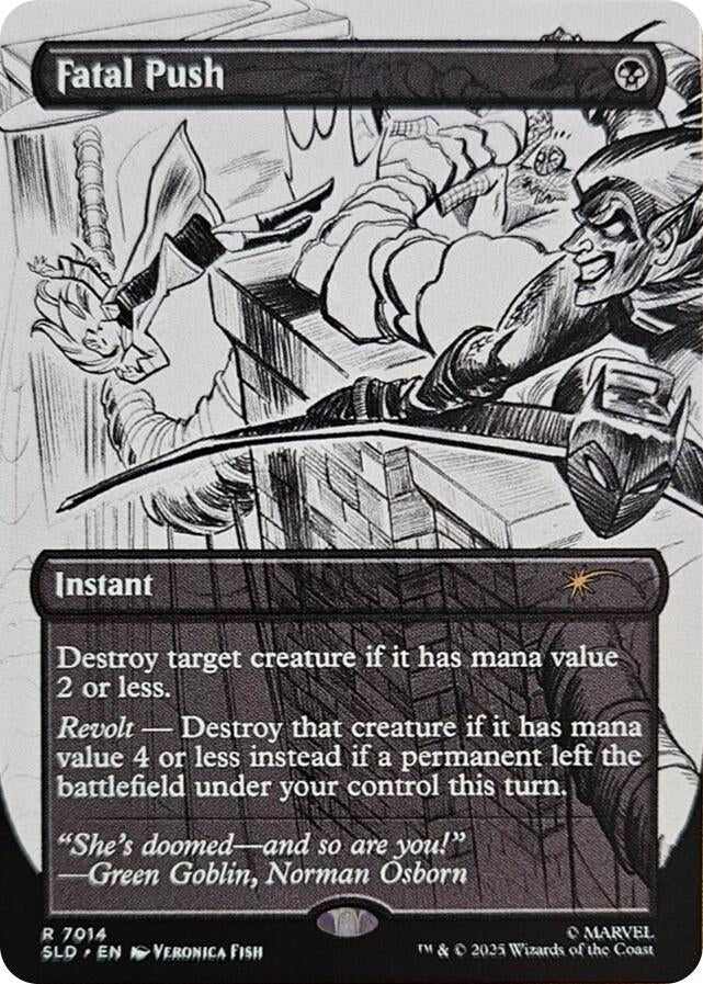 Image for Fatal Push (7014) (7014) (SLD) - Magic: The Gathering