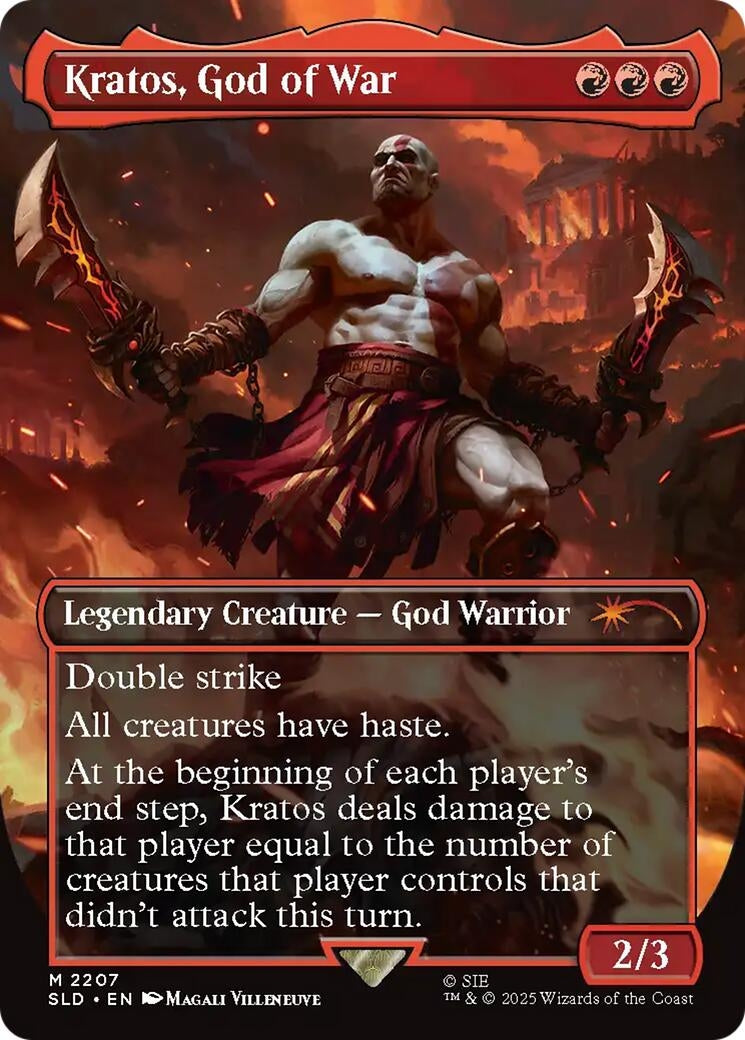 Image for Kratos, God of War (2207) (SLD) - Magic: The Gathering
